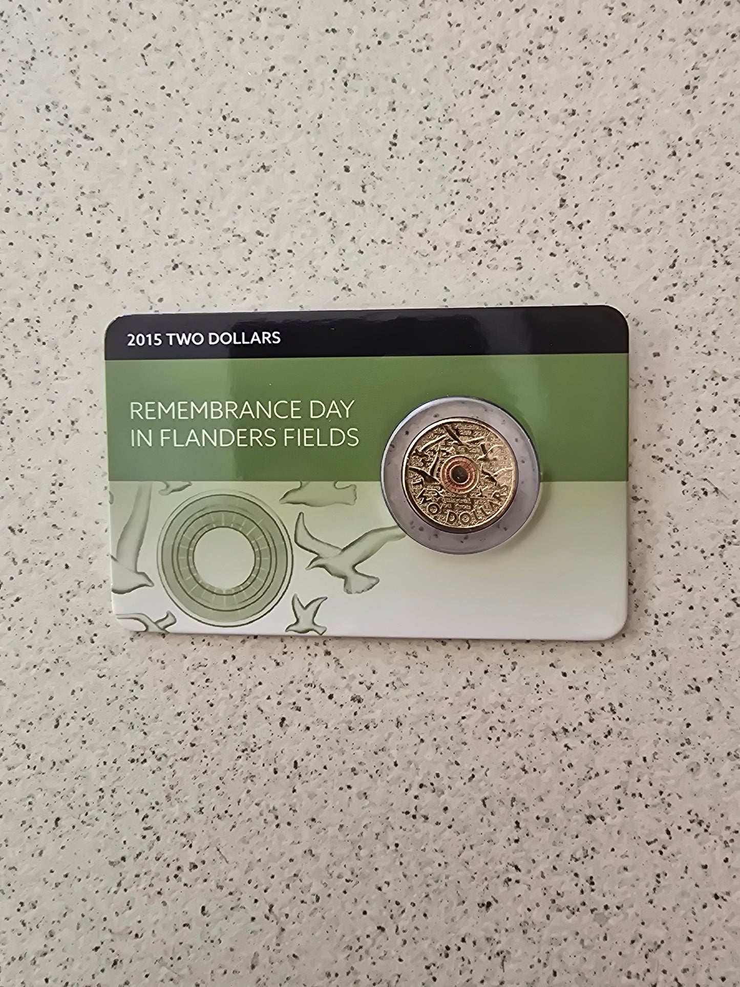 Flanders Field 2015 $2 Downies Card