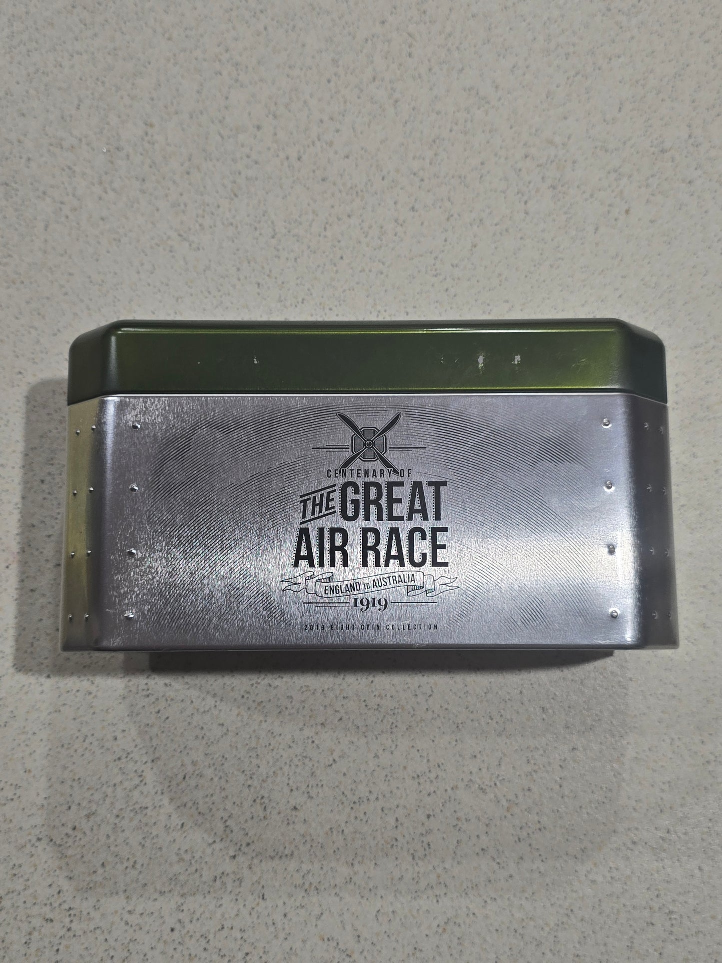 The Great Air Race $1 Tin Set