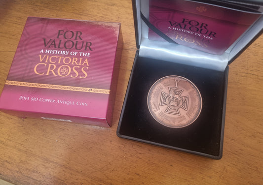 Victoria Cross Copper Antique $10