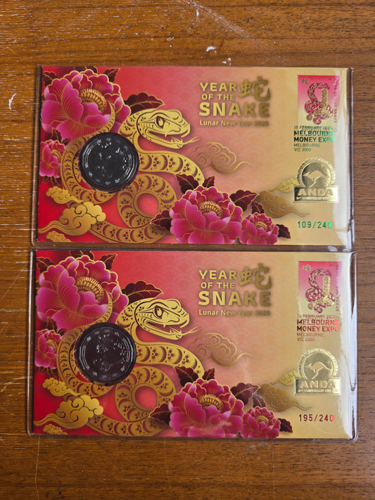 Melbourne ANDA 2025 Snake PNC Set (Day 1+2)
