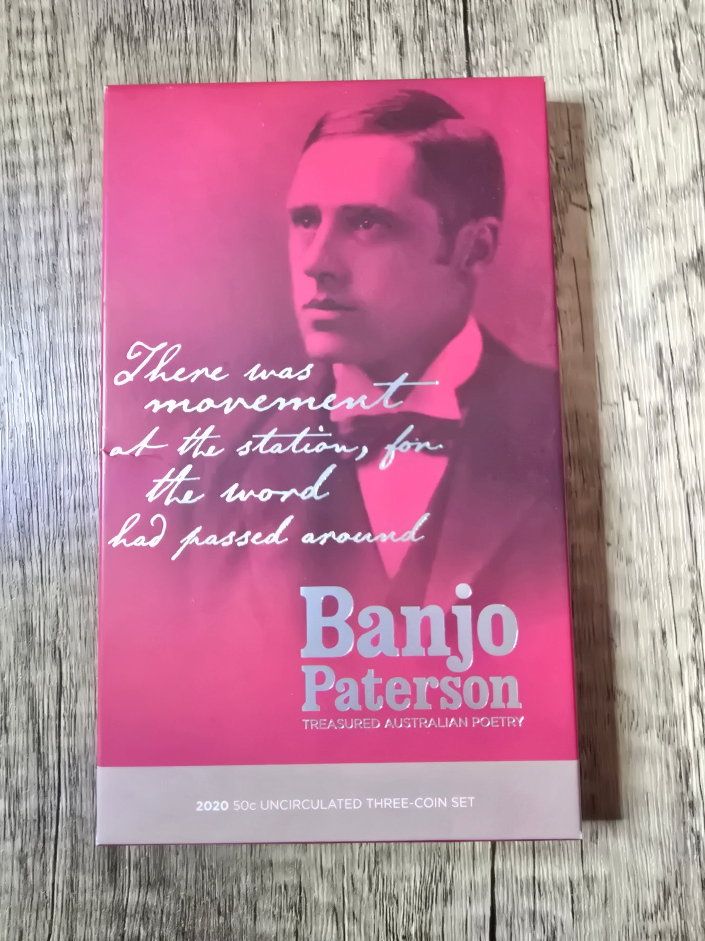 Banjo Patterson 50c (3 coin set)