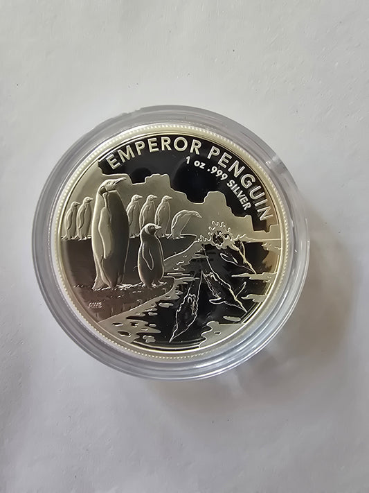 Emperor Penguin 1oz Bullion 2023
