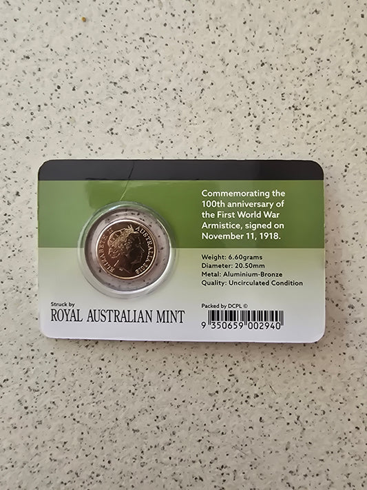 Armistice 2018 $2 Downies Card