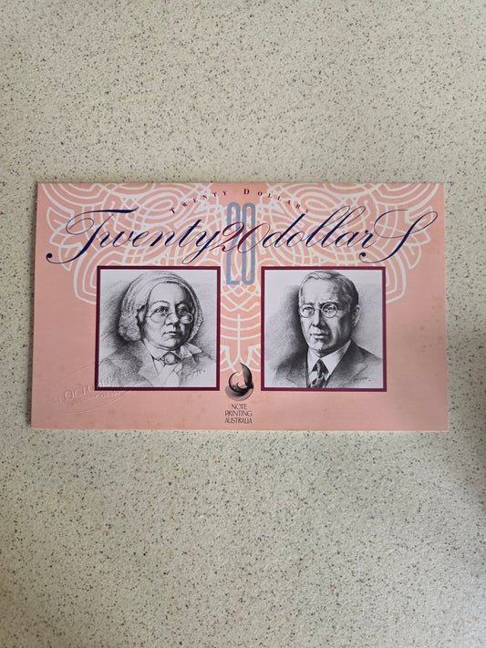 $20 NPA folio polymer 1994 issue