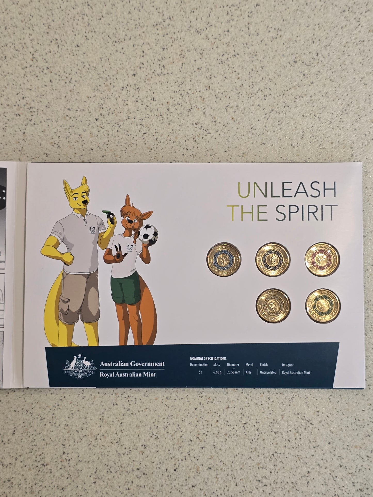 Olympic $2 Folders 2020