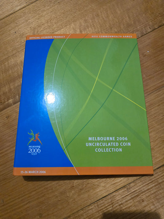 Melbourne 2006 Commonwealth Games Coin Folder 50c set (18 coins)