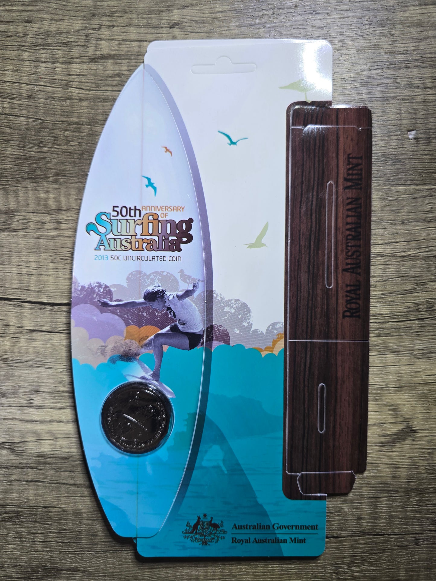Surfing 50th Anniversary 50c
