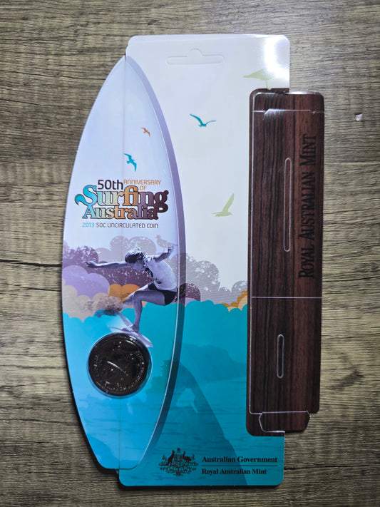 Surfing 50th Anniversary 50c