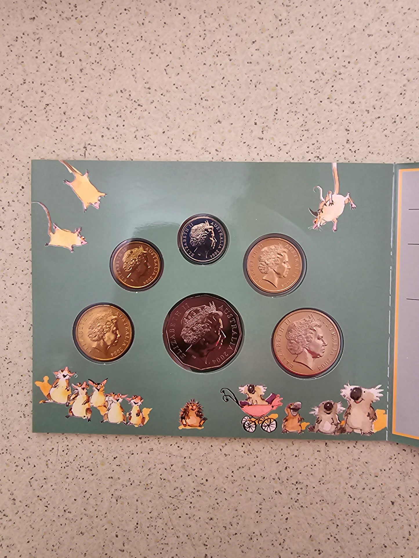 2004 Baby UNC Coin Set