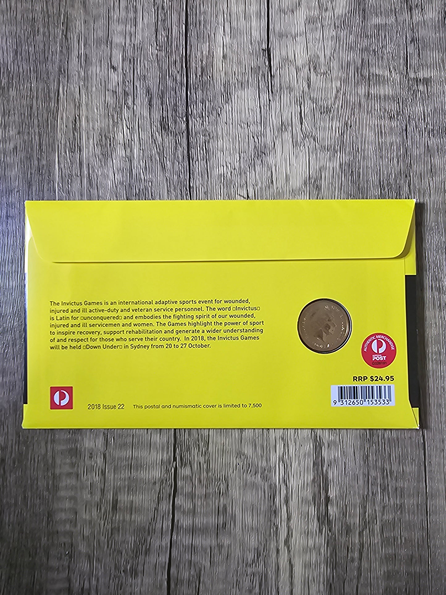 Invictus $1 PNC 2018