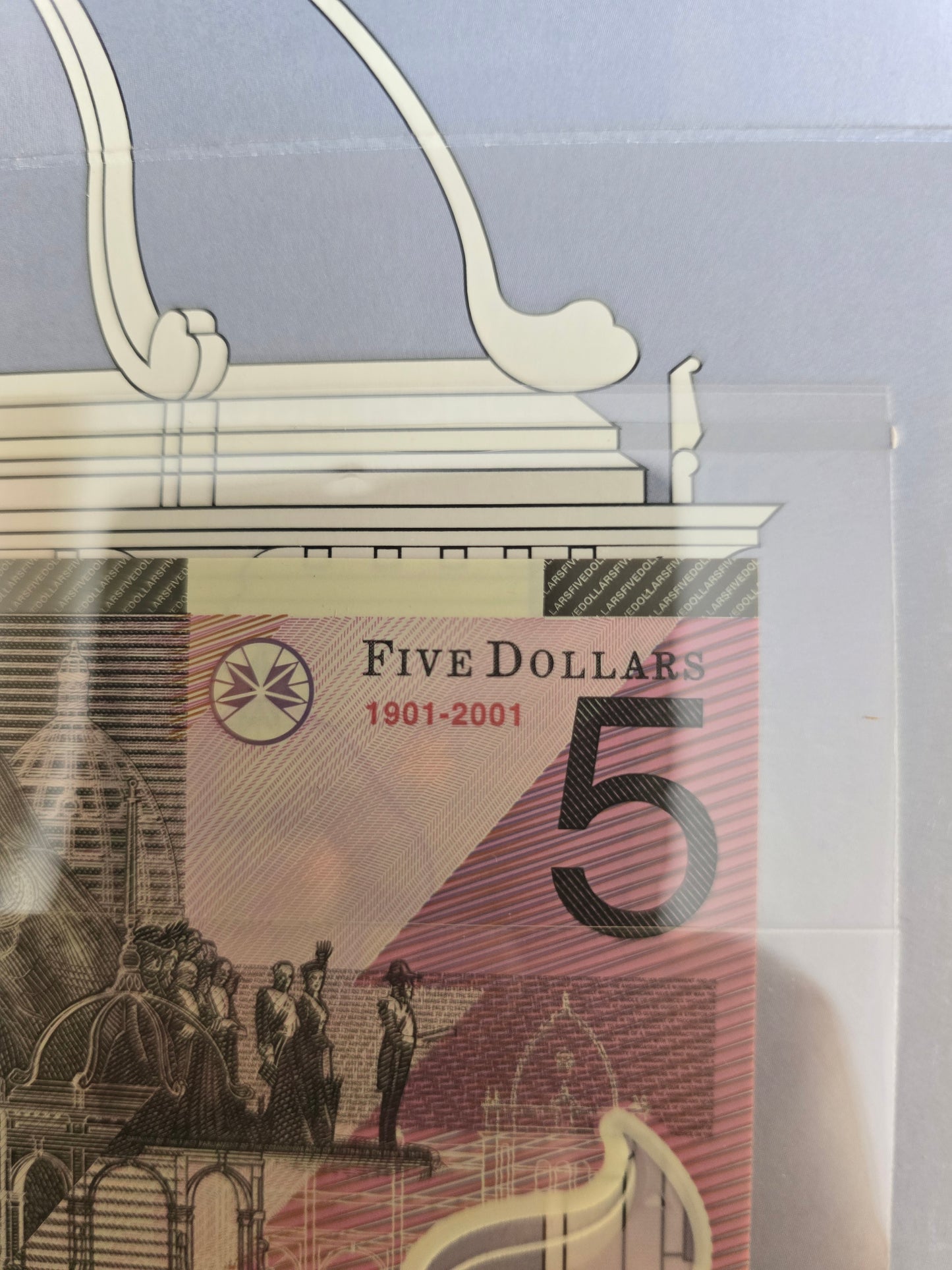 Federation $5 OVP folio NPA