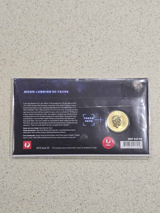 Moon Landing 50 years 1969-2019 (One Small Step) PNC