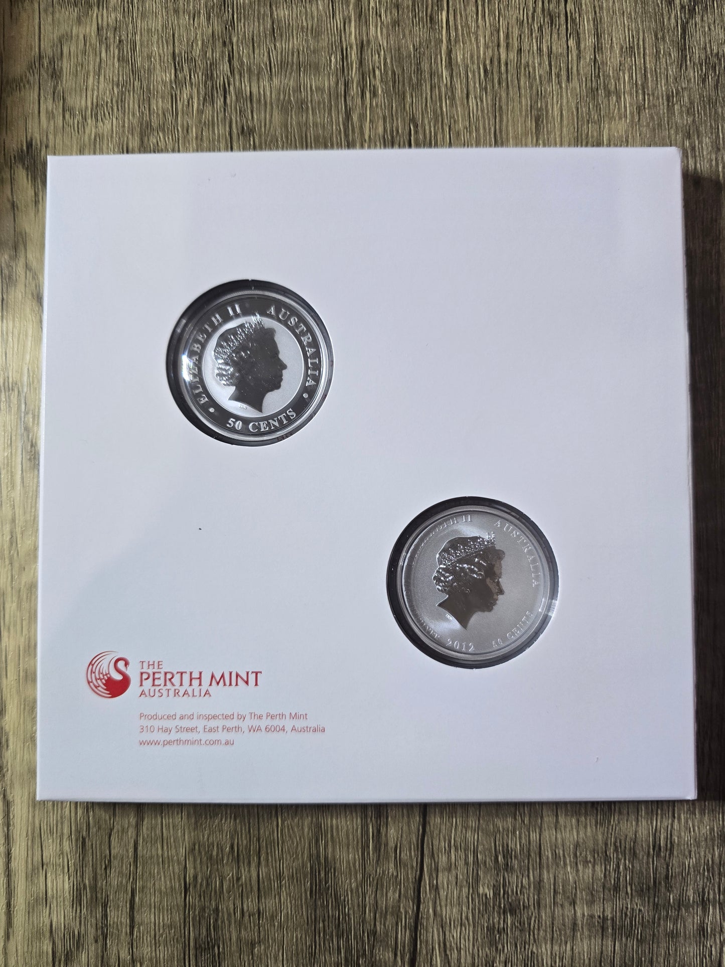 BICE 2011 Koala/Dragon 2 x ½oz set