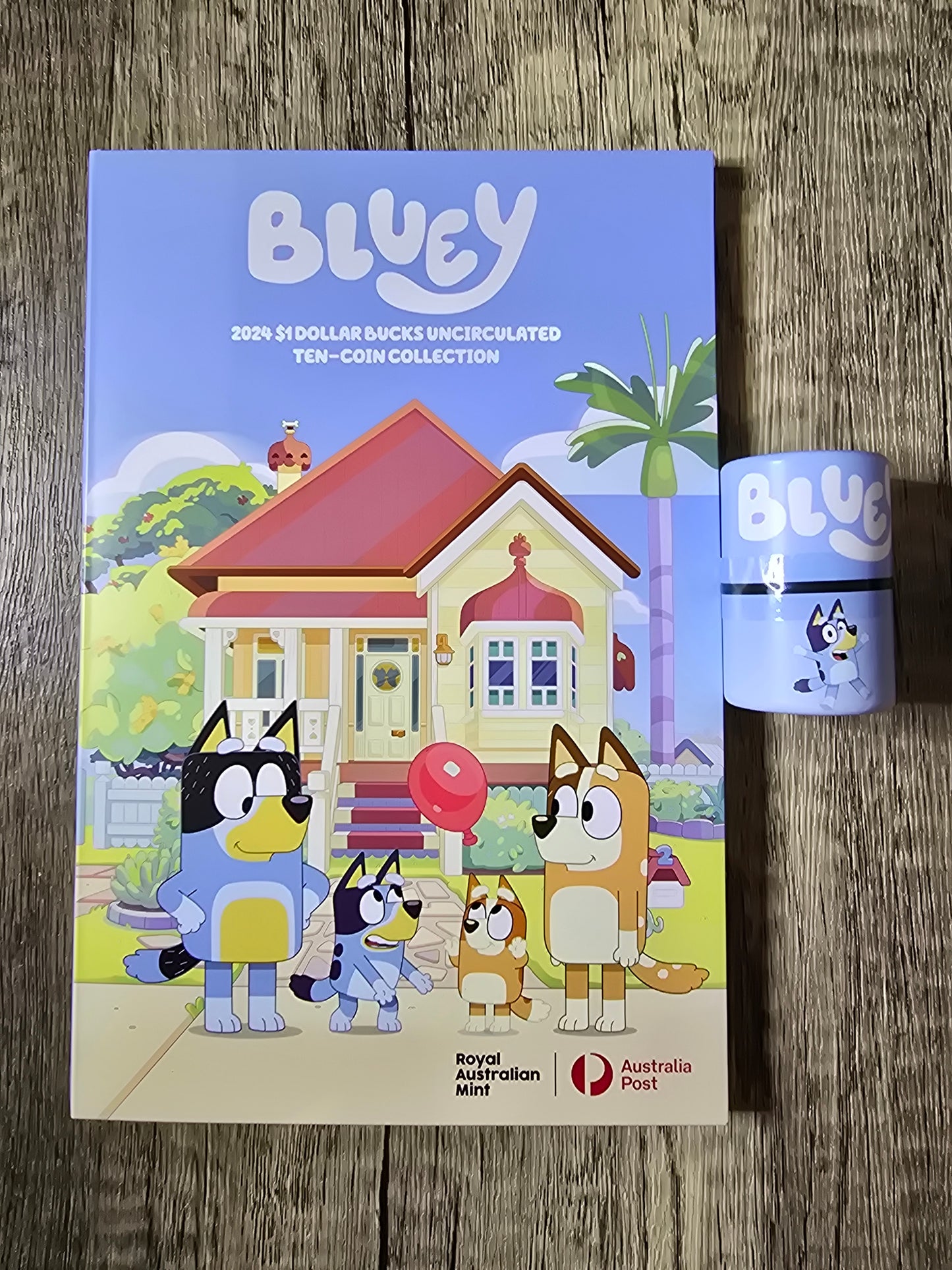 Bluey $1 Coin Tube Set (Sealed)