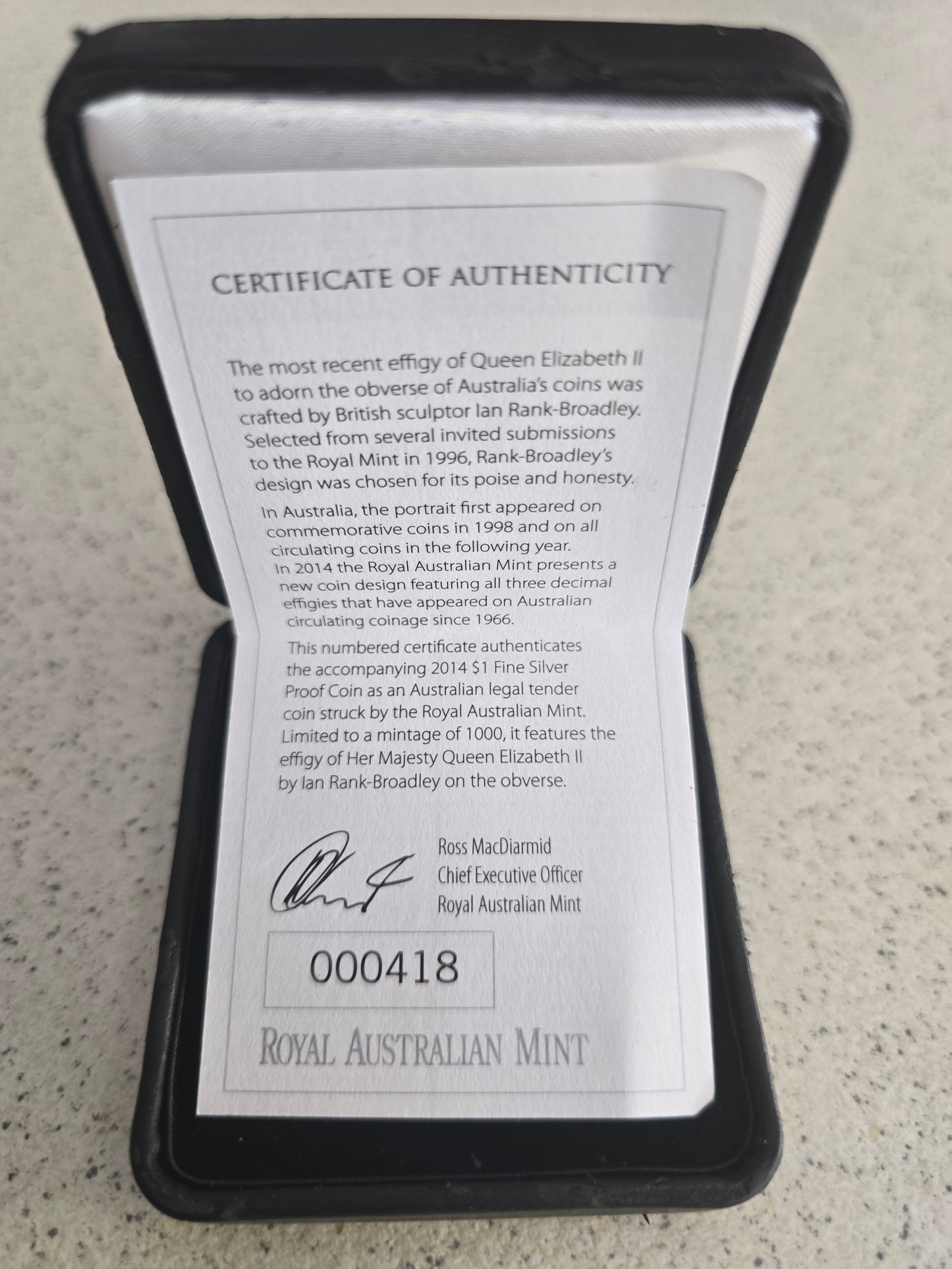 Decimal Currency Effigies Silver Proof $1