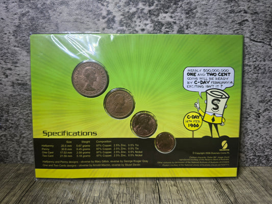 From Pence to Cents (Downies Issue)