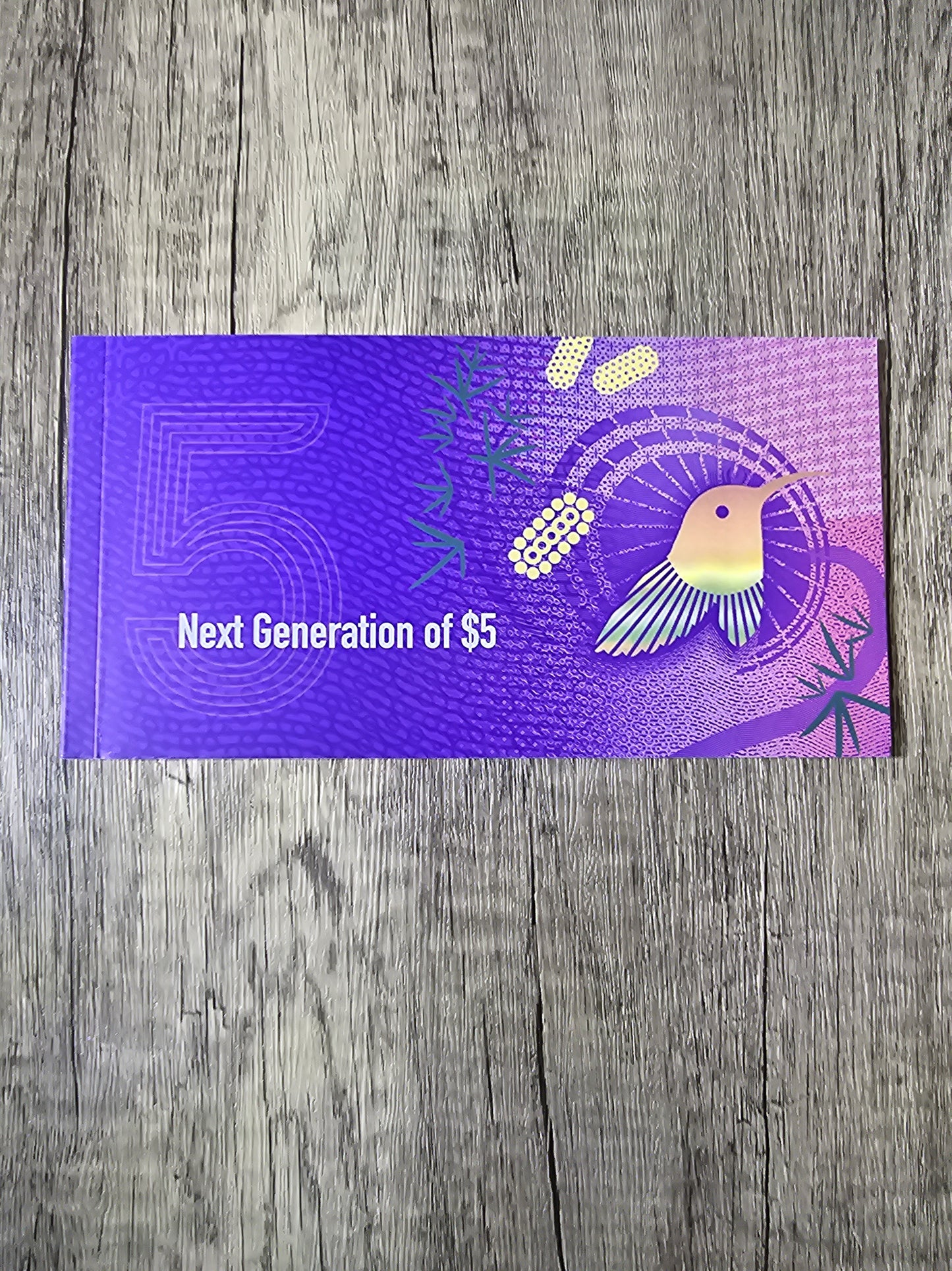 RBA Next Gen $5 Folder 2016