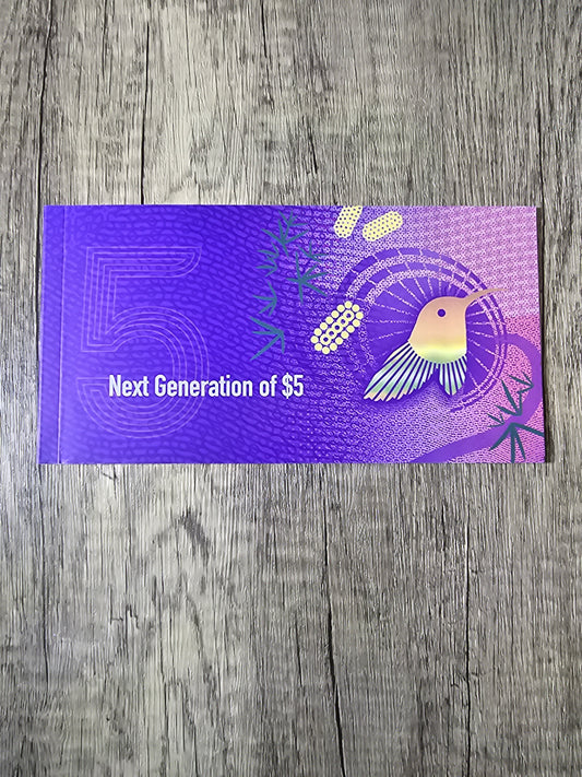 RBA Next Gen $5 Folder 2016
