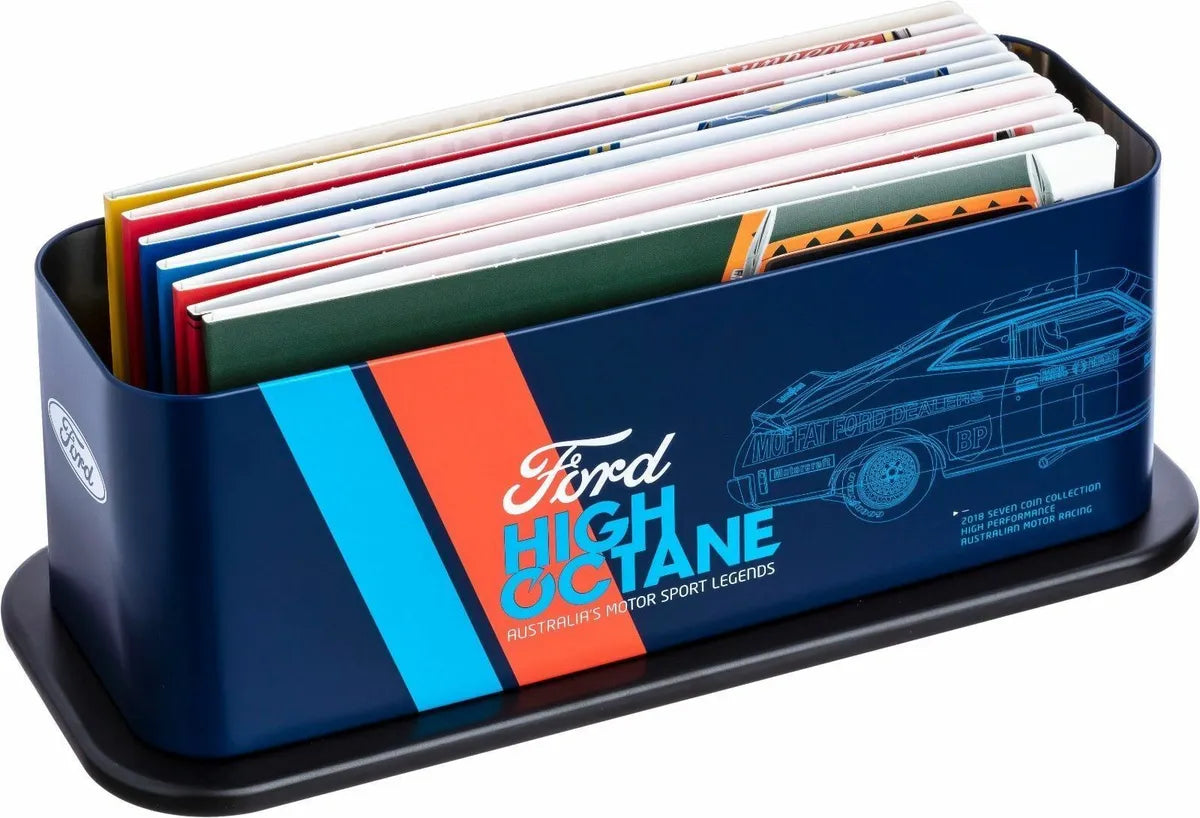Ford High Octane 50c 7 coin set