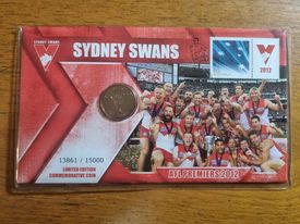 AFL 2012 Sydney Premiership $1 PNC