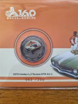 1972 Holden LJ Torana GTR XU-1 Royalpex Victoria 50c PNC 2017