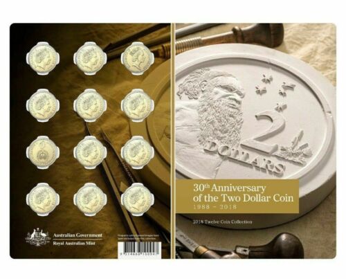 30th anniversary $2 (12 coin set) 2018