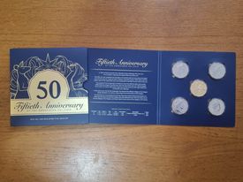 50th Anniversary of Dodecagon 50c set 2019
