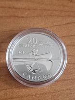 Canadian $20 Silver Canoe 2011
