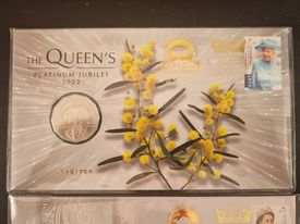 ANDA Overprint PNC Set - Queen Jubilee Melbourne Show - 2022