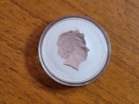 Year of the Ox Coloured 1oz 2009