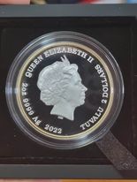 Tutenkhamen 100 years of discovery 2oz silver 2022