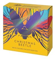 Christmas Beetle Coloured Proof 50c 2022
